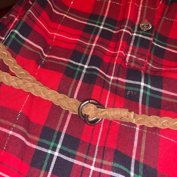 Long Sleeve Plaid Dress - Picture 3 of 4